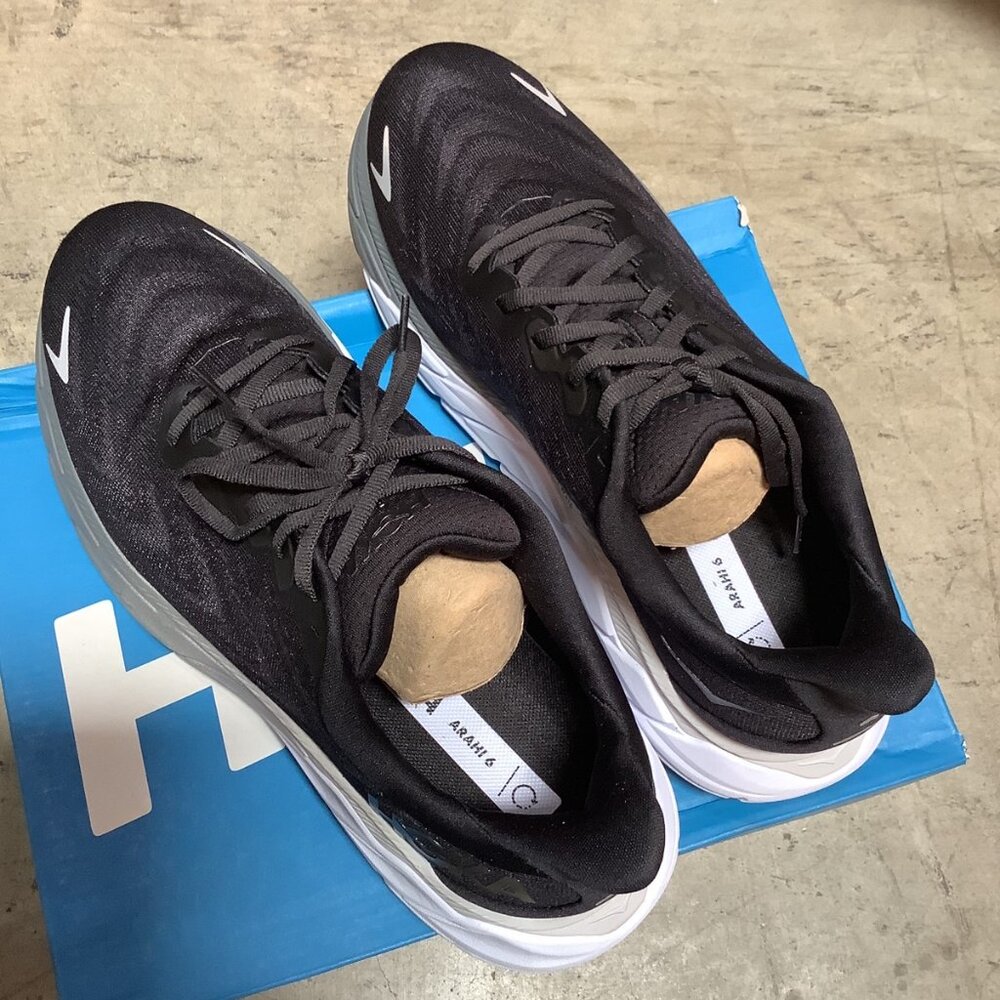 Hoka One One ARAHI 6 WIDE W 1123197-BWHT - Picture 4 of 4